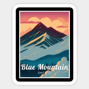 Blue Mountain ski - Ontario Sticker